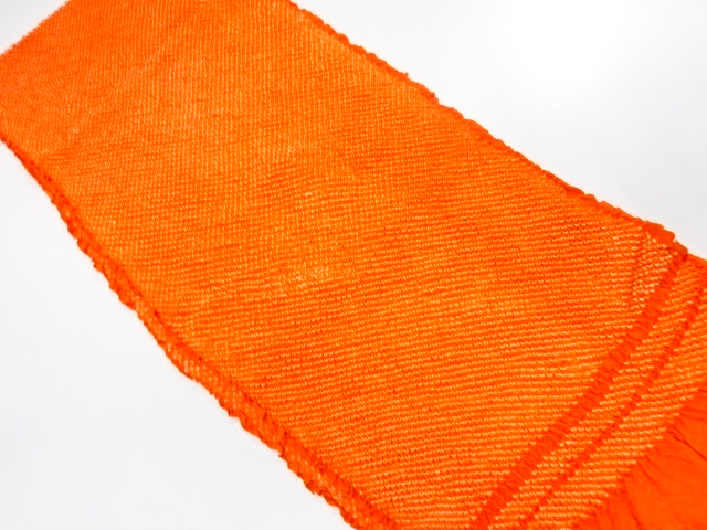 正絹　振袖用　絞り　帯揚げ